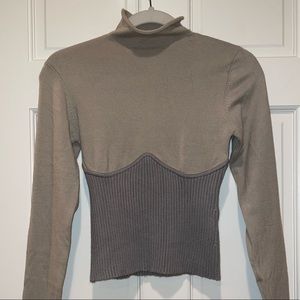 Zara buttery soft sweater top